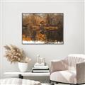 Picture of Cabin in the Woods  _GroupedProduct_Rectangle_Landscape_Canvas_Framed_