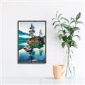 Picture of Crystal Clear Waters  _GroupedProduct_Rectangle_Portrait_Photography _GroupedProduct_Rectangle_Portrait_Canvas_Framed_