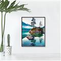 Picture of Crystal Clear Waters  _GroupedProduct_Rectangle_Portrait_Photography _GroupedProduct_Rectangle_Portrait_Canvas_Framed_