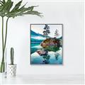 Picture of Crystal Clear Waters  _GroupedProduct_Rectangle_Portrait_Photography _GroupedProduct_Rectangle_Portrait_Canvas_Framed_
