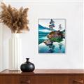 Picture of Crystal Clear Waters  _GroupedProduct_Rectangle_Portrait_Photography _GroupedProduct_Rectangle_Portrait_Canvas_Framed_