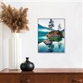 Picture of Crystal Clear Waters  _GroupedProduct_Rectangle_Portrait_Photography _GroupedProduct_Rectangle_Portrait_Canvas_Framed_