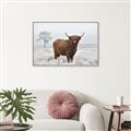 Picture of Cookie, the Cow  _GroupedProduct_Rectangle_Landscape_Photography _GroupedProduct_Rectangle_Landscape_Canvas_Framed_