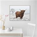 Picture of Cookie, the Cow  _GroupedProduct_Rectangle_Landscape_Photography _GroupedProduct_Rectangle_Landscape_Canvas_Framed_
