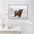 Picture of Cookie, the Cow  _GroupedProduct_Rectangle_Landscape_Photography _GroupedProduct_Rectangle_Landscape_Canvas_Framed_