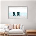 Picture of Deck Chairs  _GroupedProduct_Rectangle_Landscape_Photography _GroupedProduct_Rectangle_Landscape_Canvas_Framed_