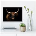 Picture of Dixie, the Bull   _GroupedProduct_Rectangle_Landscape_Photography _GroupedProduct_Rectangle_Landscape_Canvas_Framed_