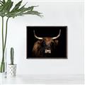 Picture of Dixie, the Bull   _GroupedProduct_Rectangle_Landscape_Photography _GroupedProduct_Rectangle_Landscape_Canvas_Framed_