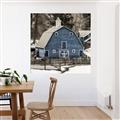 Picture of Blue Barn  _GroupedProduct_Square_Photography _GroupedProduct_Square_Unframed_Print_Only_