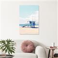 Picture of Blue Beach Day  _GroupedProduct_Rectangle_Portrait_Photography _GroupedProduct_Rectangle_Portrait_Unframed_Print_Only_