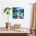 Picture of Boats on Lake _GroupedProduct_Square_Photography _GroupedProduct_Square_Unframed_Print_Only_