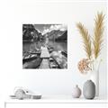 Picture of Boats on Lake _GroupedProduct_Square_Photography _GroupedProduct_Square_Unframed_Print_Only_