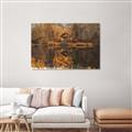 Picture of Cabin in the Woods  _GroupedProduct_Rectangle_Landscape_Unframed_Print_Only_
