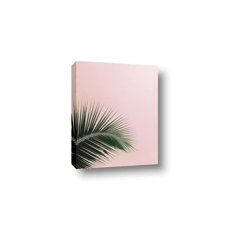 Picture of Leaves on Pink _GroupedProduct_Rectangle_Portrait_Photography _GroupedProduct_Rectangle_Portrait_Canvas_