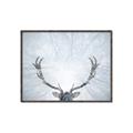 Picture of Forest Stag _GroupedProduct_Rectangle_Landscape_Photography _GroupedProduct_Rectangle_Landscape_Canvas_Framed_