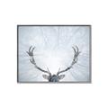 Picture of Forest Stag _GroupedProduct_Rectangle_Landscape_Photography _GroupedProduct_Rectangle_Landscape_Canvas_Framed_