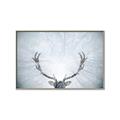 Picture of Forest Stag _GroupedProduct_Rectangle_Landscape_Photography _GroupedProduct_Rectangle_Landscape_Canvas_Framed_