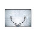 Picture of Forest Stag _GroupedProduct_Rectangle_Landscape_Photography _GroupedProduct_Rectangle_Landscape_Canvas_Framed_