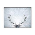 Picture of Forest Stag _GroupedProduct_Rectangle_Landscape_Photography _GroupedProduct_Rectangle_Landscape_Canvas_Framed_