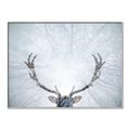 Picture of Forest Stag _GroupedProduct_Rectangle_Landscape_Photography _GroupedProduct_Rectangle_Landscape_Canvas_Framed_