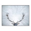 Picture of Forest Stag _GroupedProduct_Rectangle_Landscape_Photography _GroupedProduct_Rectangle_Landscape_Canvas_Framed_