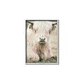 Picture of Furry Cow _GroupedProduct_Rectangle_Portrait_Photography _GroupedProduct_Rectangle_Portrait_Canvas_Framed_