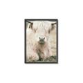 Picture of Furry Cow _GroupedProduct_Rectangle_Portrait_Photography _GroupedProduct_Rectangle_Portrait_Canvas_Framed_
