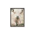 Picture of Furry Cow _GroupedProduct_Rectangle_Portrait_Photography _GroupedProduct_Rectangle_Portrait_Canvas_Framed_