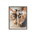 Picture of Giraffe Pals  _GroupedProduct_Rectangle_Portrait_Photography _GroupedProduct_Rectangle_Portrait_Canvas_Framed_