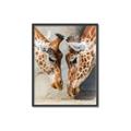 Picture of Giraffe Pals  _GroupedProduct_Rectangle_Portrait_Photography _GroupedProduct_Rectangle_Portrait_Canvas_Framed_
