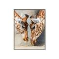 Picture of Giraffe Pals  _GroupedProduct_Rectangle_Portrait_Photography _GroupedProduct_Rectangle_Portrait_Canvas_Framed_
