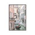 Picture of Gondalas in Venice  _GroupedProduct_Rectangle_Portrait_Photography _GroupedProduct_Rectangle_Portrait_Canvas_Framed_