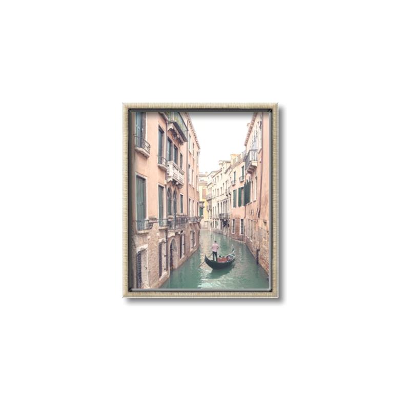 Picture of Gondalas in Venice II  _GroupedProduct_Rectangle_Portrait_Canvas_Framed_