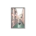 Picture of Gondalas in Venice II  _GroupedProduct_Rectangle_Portrait_Canvas_Framed_