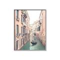 Picture of Gondalas in Venice II  _GroupedProduct_Rectangle_Portrait_Canvas_Framed_