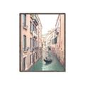 Picture of Gondalas in Venice II  _GroupedProduct_Rectangle_Portrait_Canvas_Framed_