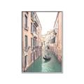 Picture of Gondalas in Venice II  _GroupedProduct_Rectangle_Portrait_Canvas_Framed_