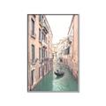 Picture of Gondalas in Venice II  _GroupedProduct_Rectangle_Portrait_Canvas_Framed_