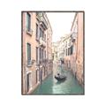 Picture of Gondalas in Venice II  _GroupedProduct_Rectangle_Portrait_Canvas_Framed_