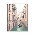 Picture of Gondalas in Venice II  _GroupedProduct_Rectangle_Portrait_Canvas_Framed_