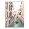 Picture of Gondalas in Venice II  _GroupedProduct_Rectangle_Portrait_Canvas_Framed_