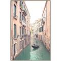 Picture of Gondalas in Venice II  _GroupedProduct_Rectangle_Portrait_Canvas_Framed_