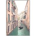 Picture of Gondalas in Venice II  _GroupedProduct_Rectangle_Portrait_Canvas_Framed_