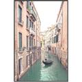 Picture of Gondalas in Venice II  _GroupedProduct_Rectangle_Portrait_Canvas_Framed_