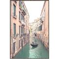 Picture of Gondalas in Venice II  _GroupedProduct_Rectangle_Portrait_Canvas_Framed_