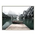 Picture of Lake and Mountain _GroupedProduct_Rectangle_Landscape_Photography _GroupedProduct_Rectangle_Landscape_Canvas_Framed_