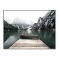 Picture of Lake and Mountain _GroupedProduct_Rectangle_Landscape_Photography _GroupedProduct_Rectangle_Landscape_Canvas_Framed_