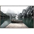 Picture of Lake and Mountain _GroupedProduct_Rectangle_Landscape_Photography _GroupedProduct_Rectangle_Landscape_Canvas_Framed_