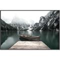 Picture of Lake and Mountain _GroupedProduct_Rectangle_Landscape_Photography _GroupedProduct_Rectangle_Landscape_Canvas_Framed_