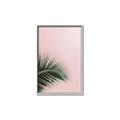 Picture of Leaves on Pink _GroupedProduct_Rectangle_Portrait_Photography _GroupedProduct_Rectangle_Portrait_Canvas_Framed_